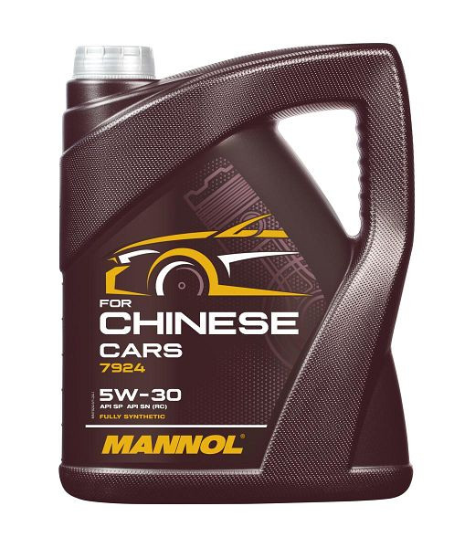MANNOL Motorenöl 7924 für chinesische Autos 5W-30, VE: 5 l, MN7924-5