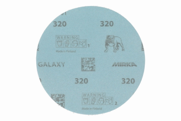Mirka Schleifscheibe GALAXY 125mm Grip 320, VE: 100 Stück, FY61209932