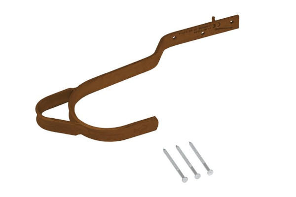 HYMER Sicherheits-Dachhaken Typ A für Ziegel und Pfannen und sonstige Bedachungen, sepiabraun, 0054654