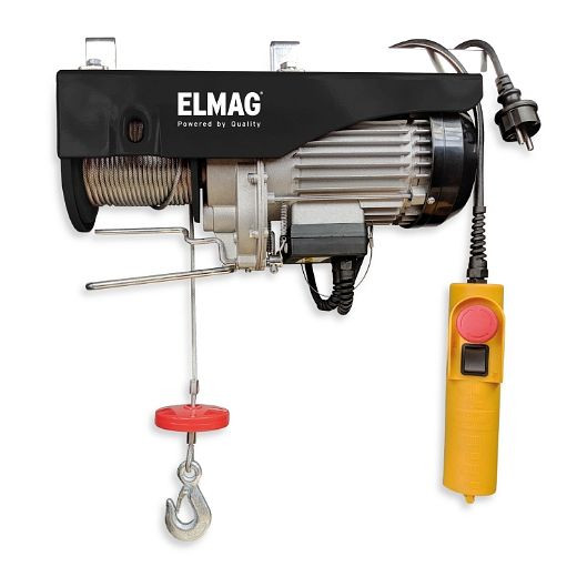 ELMAG Elektroseilwinde ESW 250, 125/250 kg inkl. Umlenkrolle, 33420