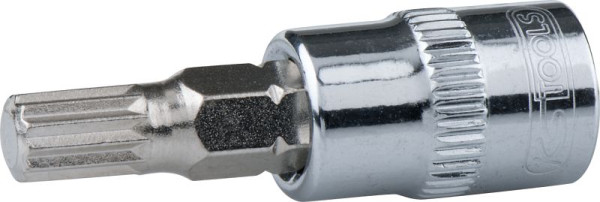 KS Tools 1/4" CHROMEplus Bit-Stecknuss XZN, M4, 918.1441