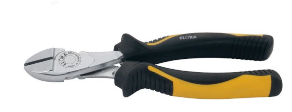 ELORA Kraft-Seitenschneider mit 2-K-Griffschutzhüllen, 490BI-165, 0490001652000