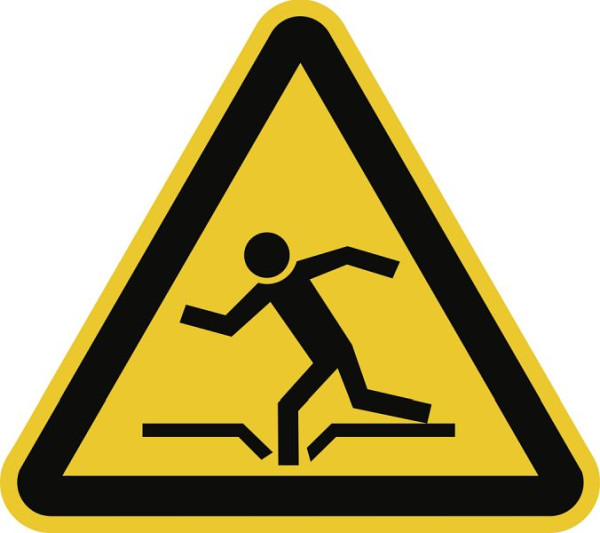 Moedel Warnung vor Einsturzgefahr, Folie, 200 mm Seitenlänge, 59805