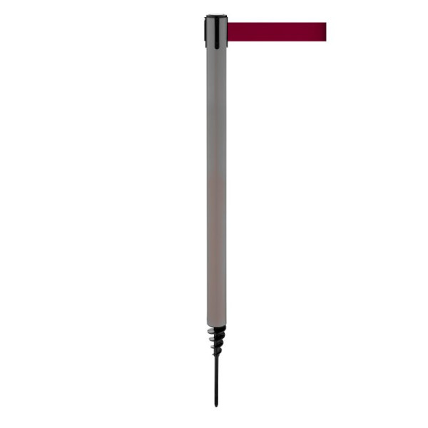 Stein HGS Personenleitsystem -P-Line Outside-, grau, bordeaux, mit Sicherheitsverschluss (selbstlösend), 37686-1202