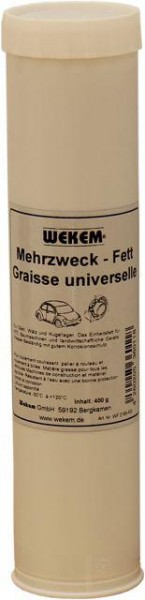 WEKEM Mehrzweckfett 400g Kartusche, WF-2168-400