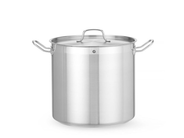 Hendi Kochtopf, hoch - mit Deckel, 24 L, ØxH: 320x300 mm, 832608