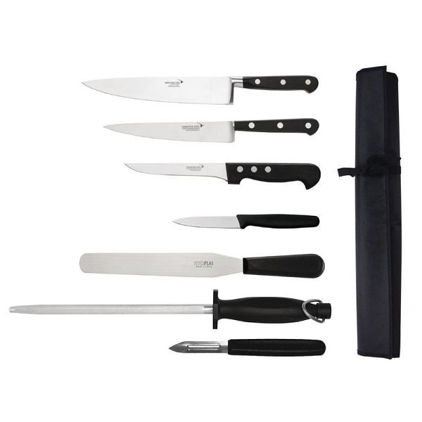 Deglon Sabatier 7-teiliges Messerset und Tasche, strapazierfähig, S461