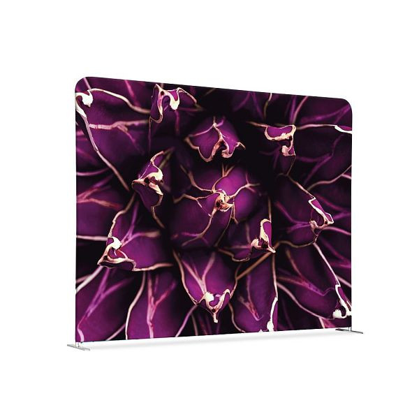 Showdown Displays Textil Raumteiler 150-150 Kaktus Violett I822, ZWSE150-150SSK-DSI822
