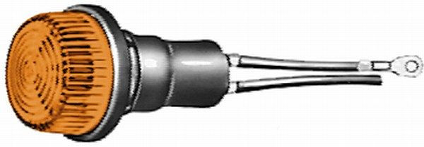 HELLA Zusatzblinkleuchte, Glühlampe, 12V, Einbau, ECE, Lichtscheibenfarbe: gelb, links/rechts/seitlicher Einbau, 2BM 003 563-111