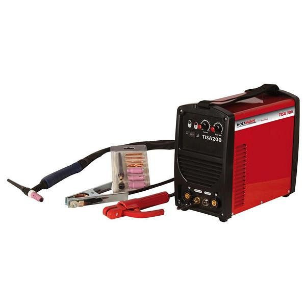 Holzmann WIG / TIG Inverter Schweißanlage, Schweißstrombereich: 5 - 200 A, TISA200