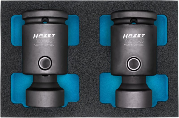 Hazet Schlag-, Maschinenschrauber Steckschlüssel Satz, Gelenk, 3/4 Zoll (20 mm) Vierkant, 1000SG-2224/2