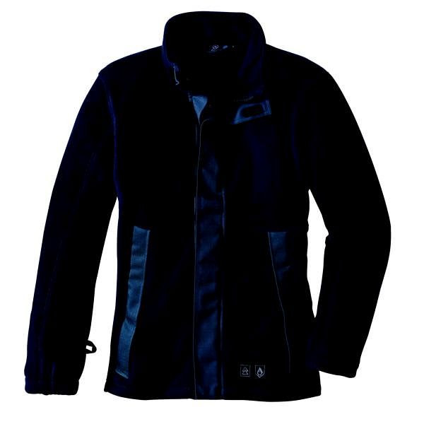 4PROTECT Störlichtbogen Fleecejacke KINGSTON, Größe: M, Farbe: navy, 3545-M