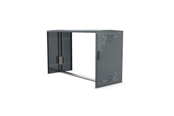 WSM BikeBox 1 G Anbausatz ohne Seitenwand, 122000080