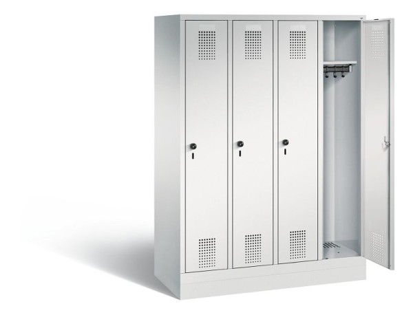 C+P Spind Evolo, H1600xB1190xT500mm, Farbe: Lichtgrau, 480206-40 S10060