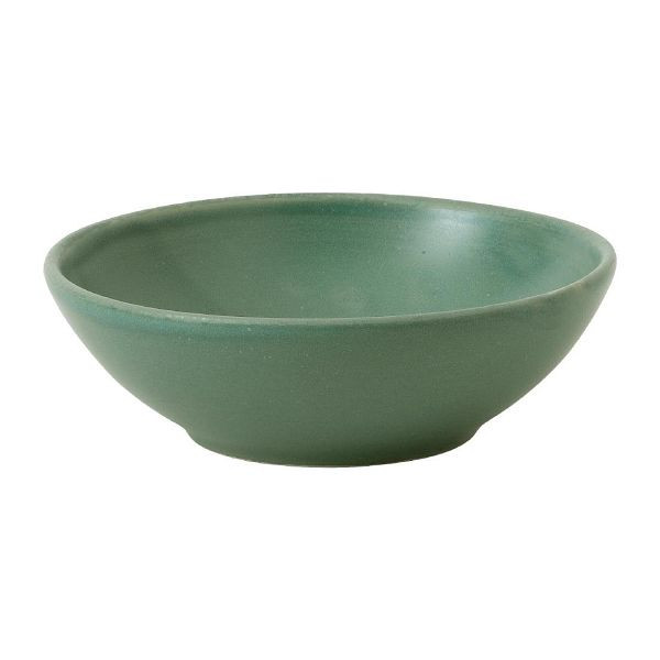 Churchill Super Vitrified Nourish Andorra Grüne flache Schale, 9 oz (12 Stück), FJ711