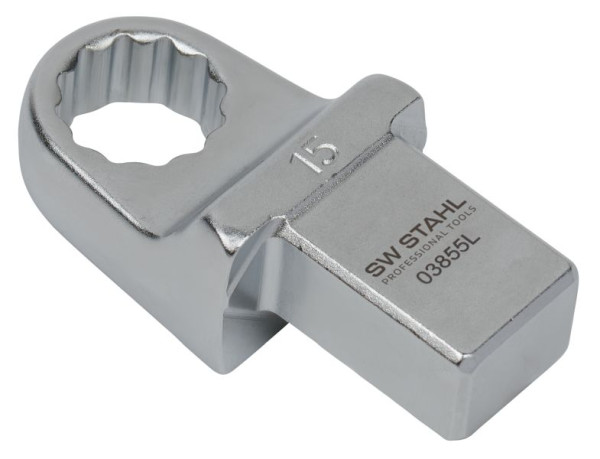 SW-Stahl Einsteck-Ringschlüssel, 15 mm, 03855L, 4033592087254