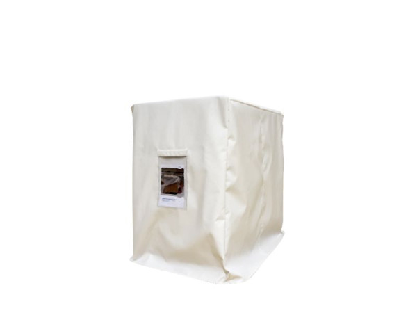 Jutec Brandbegrenzungshülle, zusätzlich mit beidseitiger Silikonbeschichtung, 1250 x 850 x 1250mm, 327723
