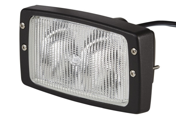 HELLA Halogen-Arbeitsscheinwerfer, Double-Beam, 12/24V, 2300lm, Einbau, 2-Punkt Befestigung, Objektausleuchtung, 250mm, offene Kabelenden, 1GB 996 080-001