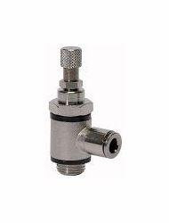 Riegler Drosselrückschlagventil, Abluftdrosselung ( C ), Anschluss Steckverbindung, 106958