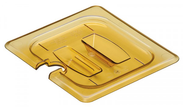 Cambro GN-Deckel 1/6 H-Pan® Griff Bernstein, VE: 6 Stück, 60HPCHN150