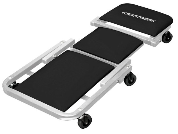 Kraftwerk Werkstattliege und -klappsitz, Maße: 1020 x 455 x 150 mm, 3989