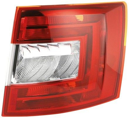 HELLA Heckleuchte, Glühlampe, für u.a. Skoda Octavia III Combi (5E5), ECE/CCC, rechts, 2VP 354 818-021