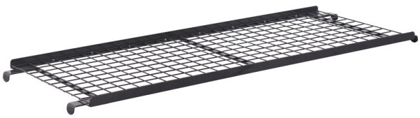 VARIOfit Etagenboden drahtvergittert, Ladefläche: 1.320 x 535 x 20 mm (B/T/H), pulverbeschichtet RAL 7016 anthrazitgrau, zsw-540.212/AG
