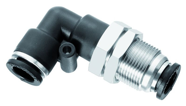 Prevost 90°-Winkelstück für Trennwanddurchführung-RPC TT, Stärke der Trennwand 10mm, Bohrlochdurchmesser=13 mm, für Außen-Ø=4 mm, VE: 10 Stück, RPC TT0404