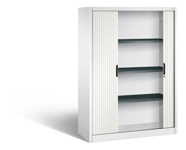 C+P Rollladenschrank Omnispace, H1660xB1200xT420mm, Farbe: Verkehrsweiß, Griffmulde, 4 OH, 3213-00 S10139