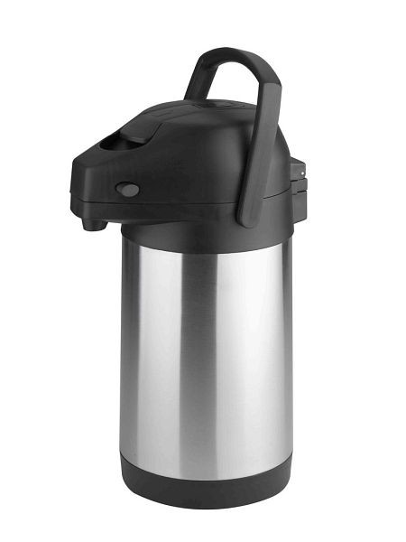 Saro Edelstahl-Isolierpumpkanne ECO (innen/außen Edelstahl), 317-2087