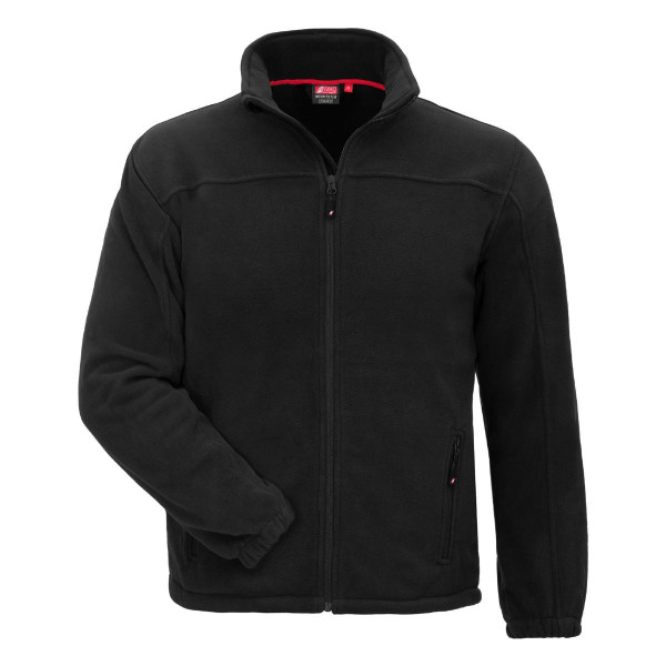 NITRAS MOTION TEX PLUS, Fleece-Jacke, Größe: 3XL, Farbe: schwarz, VE: 10 Stück, 7040-3XL
