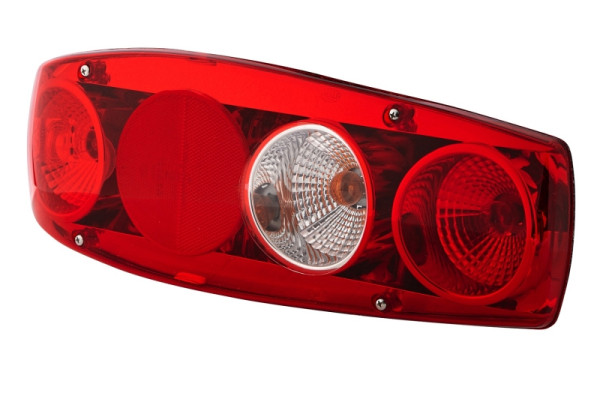 HELLA Heckleuchte, Caraluna II, Glühlampe, 12V, Einbau/geschraubt, ECE, Lichtscheibenfarbe: rot, rechts, 2VA 341 419-147