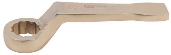 KS Tools BRONZEplus Schlag-Ringschlüssel gekröpft 30 mm, 963.7836