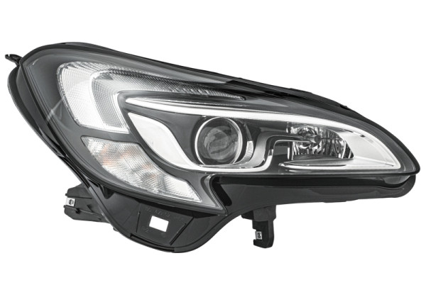 HELLA LED/Bi-Xenon-Hauptscheinwerfer, für u.a. Opel Corsa E (X15), für Linksverkehr, rechts, 1LF 011 830-121