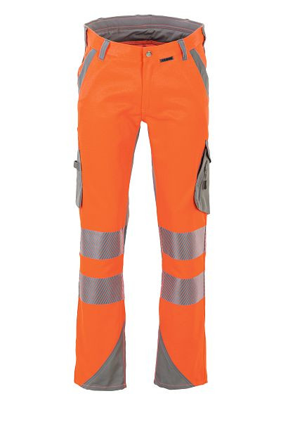 Planam Norit Warnschutz Herren Bundhose orange/zink 25, 5920025