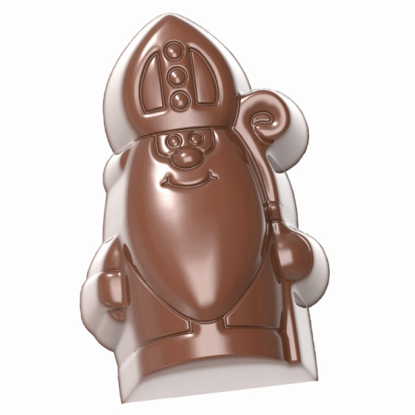 Schneider Schokoladen Form - Nikolaus, 275 x 135 x 24 mm / 40 x 25 x 18 mm, 10,5 gr, 3 x 7 Stück, 421870