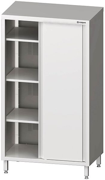 Stalgast Hochschrank mit Schiebetüren, 800x600x1800 mm, verschweißt, VHK08609