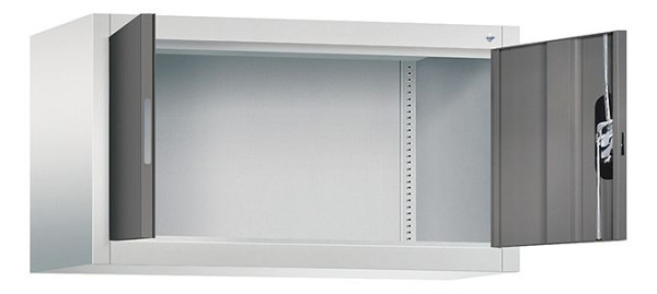 C+P Aufsatzschrank Acurado, H500xB930xT400mm, Farbe: Lichtgrau / Vulkangrau, Muldengriff, 9264-000 S10161