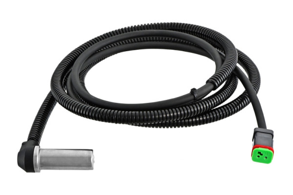 HELLA Sensor, Raddrehzahl, 2-polig, Hinterachse, Kabel: 2000mm, 6PU 230 048-121