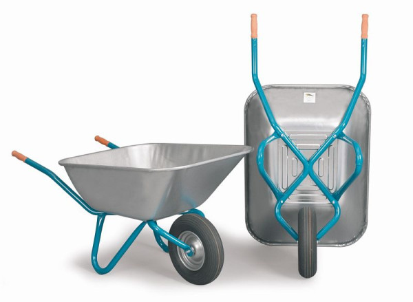 Mefro Schubkarre Bully 140, Fassungsvermögen: 140 l, Traglast: 250 kg, 01 1140