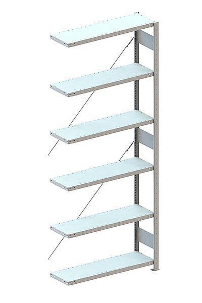 Meta CLIP 100 AR 2500x1000x300 mm, RAL 7035, Bodenanzahl: 6, 20067813