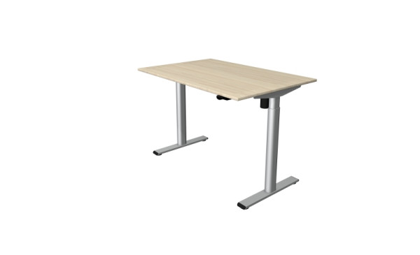Kerkmann Steh-/Sitztisch Move 1 base 1200 X 800 elektrisch höhenverstellbar von 730-1230 mm, Ahorn, 10300450