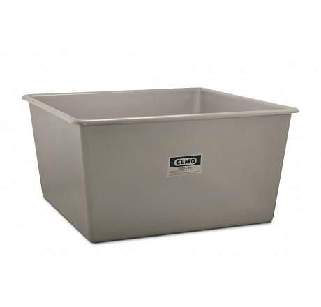 Cemo Rechteckbehälter 3300l grau, Maße: 204 x 204 x 104 cm, 7168, 4052886113899