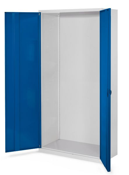 Kappes Systemschrank Leergehäuse Serie 500, RAL 7035/5010, H1950 x B1000 x T500 mm, Vollblechtüren, 1251.00.1016