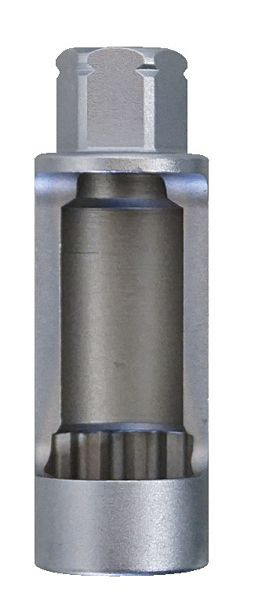 GEDORE KL-0056-1121 Steckschlüsseleinsatz, 12-kant, offen, SW21, 3401286