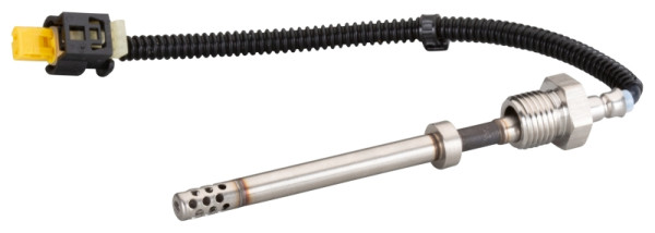 HELLA Sensor, Abgastemperatur - 2-polig - geschraubt - Kabel: 165mm, 6PT 010 376-141