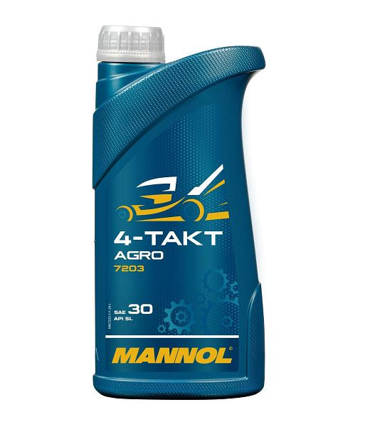 MANNOL Motoröl 7203 4-Takt Agro SAE 30, VE: 1 l, MN7203-1