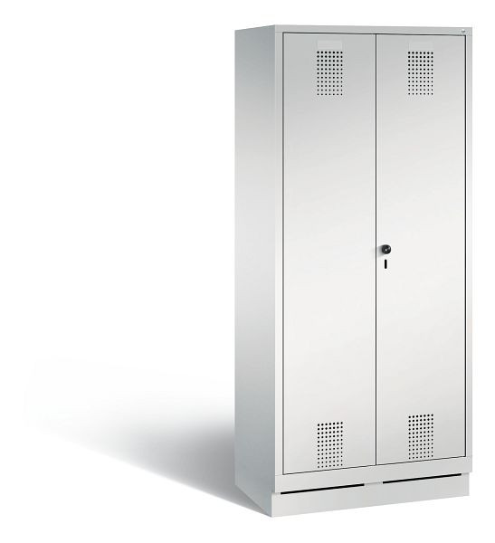 C+P Spind Evolo, 2 Abteile, H1800xB810xT500 mm, Grau, 48160-22 S10013