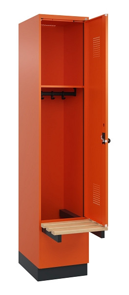 C+P Spind Evolo PLUS, 1 Abteile, 1950x400x815mm, 2004/2004, Drehriegel, 049040-12 S10023