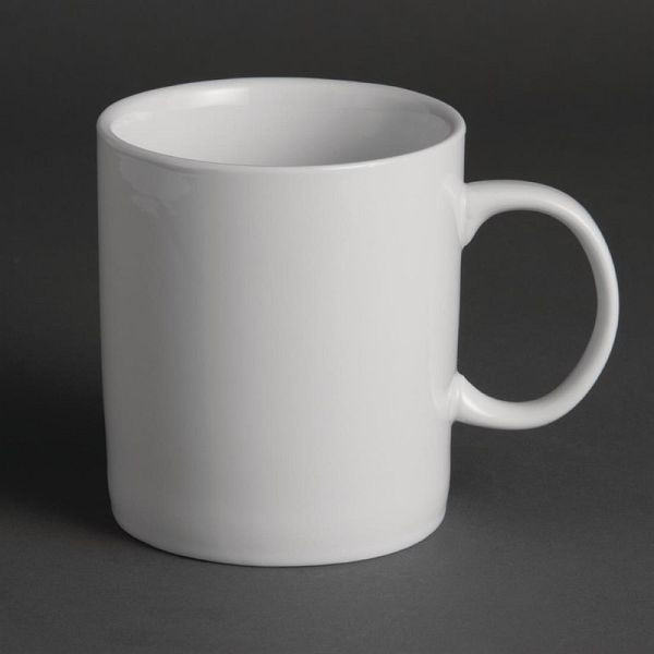 Olympia Whiteware Kaffeebecher 48,3cl, VE: 12 Stück, Y110